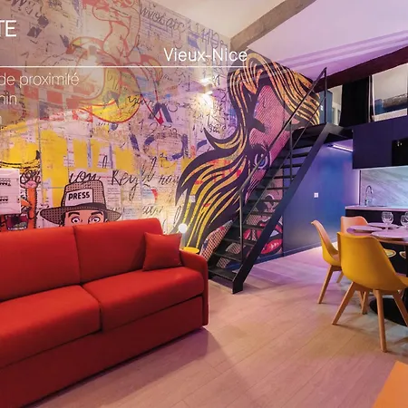 Loft De 6 Couchages, Bord De A Aparthotel Nice