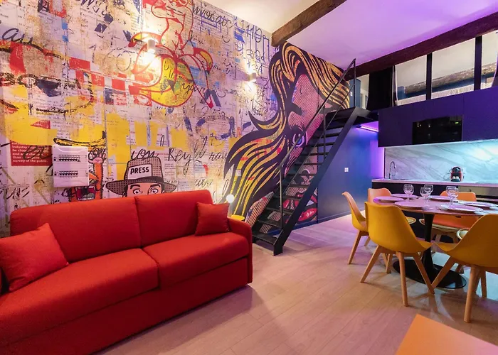 Loft De 6 Couchages, Bord De A Nice